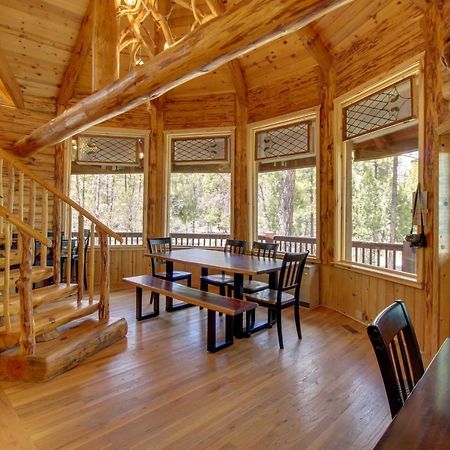 Lakeside Cabin On 2 Acres With Fire Pit And Hot Tub! Пайнтоп-Лейксайд Екстер'єр фото