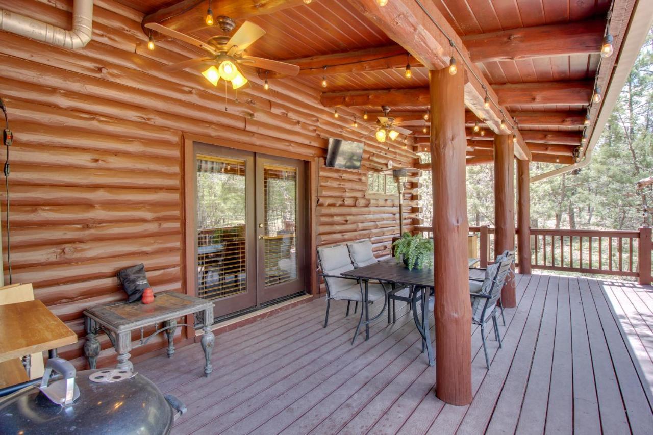 Lakeside Cabin On 2 Acres With Fire Pit And Hot Tub! Пайнтоп-Лейксайд Екстер'єр фото